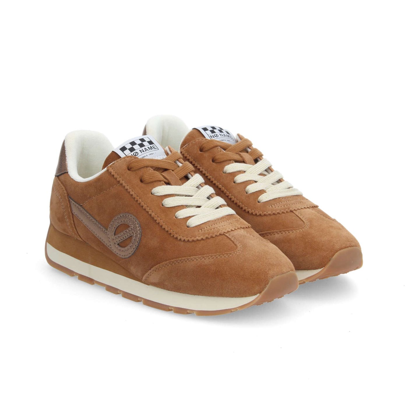 CITY RUN JOGGER W - SUEDE - BROWN